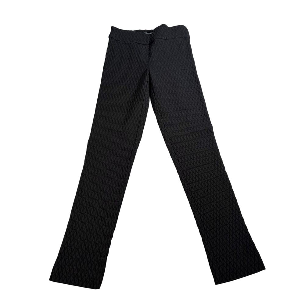 Erica Taylor womens stretch diamond texture skinny trousers.  Size XS. workwear
